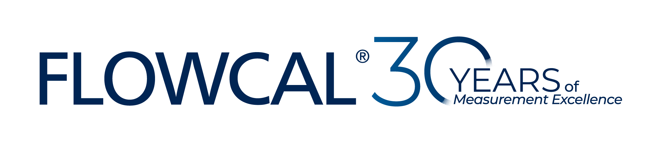 Flowcal 30 Years Colored Logo