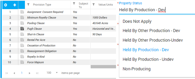 provision status view